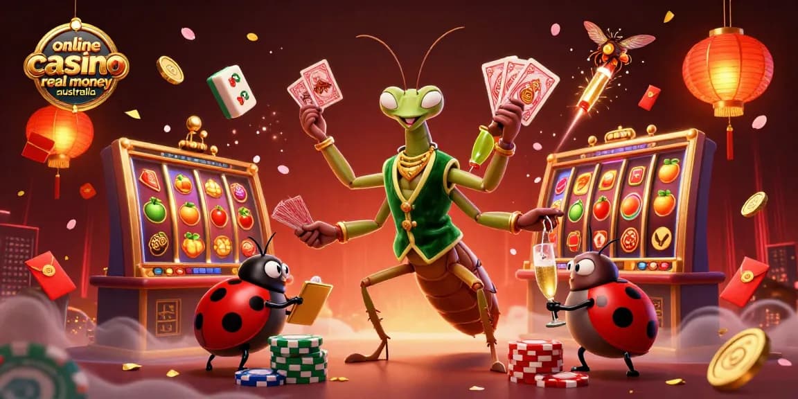 Engage in thrilling gameplay at an online casino real money Australia scene filled with luck and excitement.
