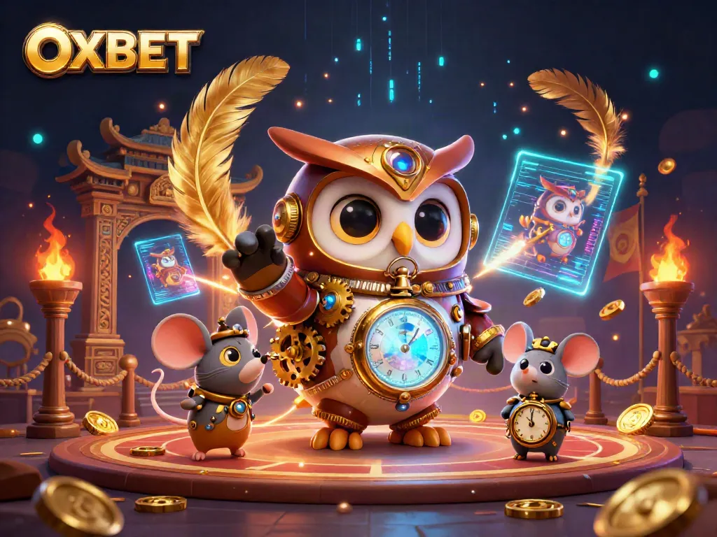 Experience thrilling betting action at OXBET with dynamic casino elements and enchanting characters.
