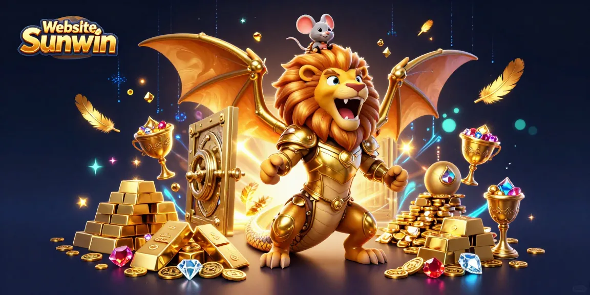 Experience thrilling games at Website Sunwin with the majestic chimera guarding treasures.