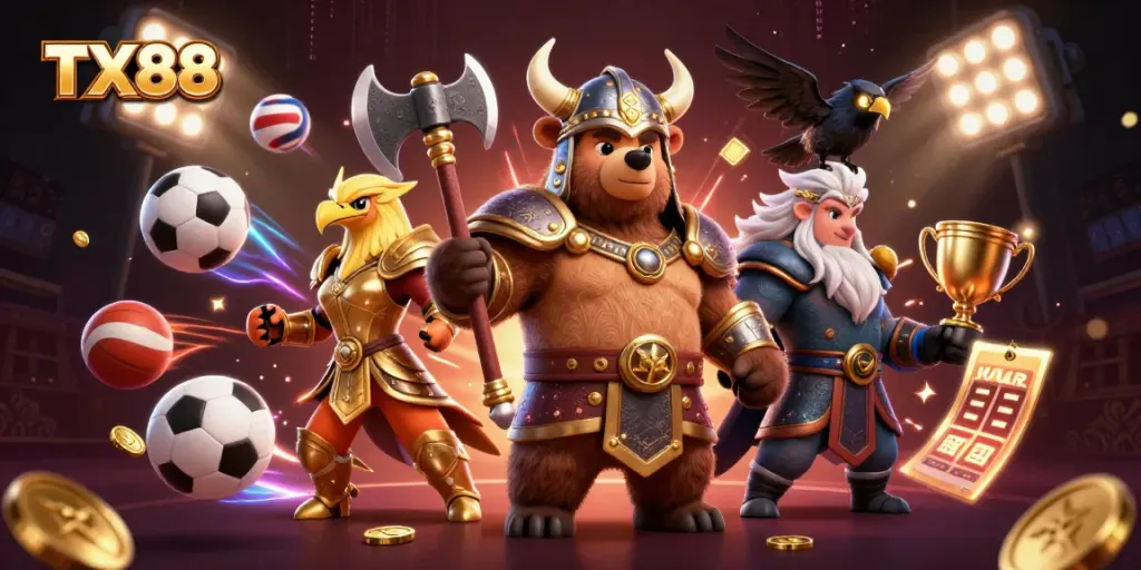 TX88 offers thrilling casino experiences with dynamic sports elements and captivating visuals.