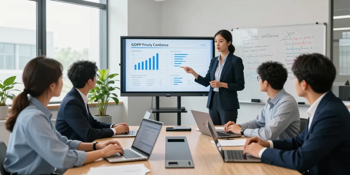 Create a secure Startseite by consulting data protection experts in a professional office setting